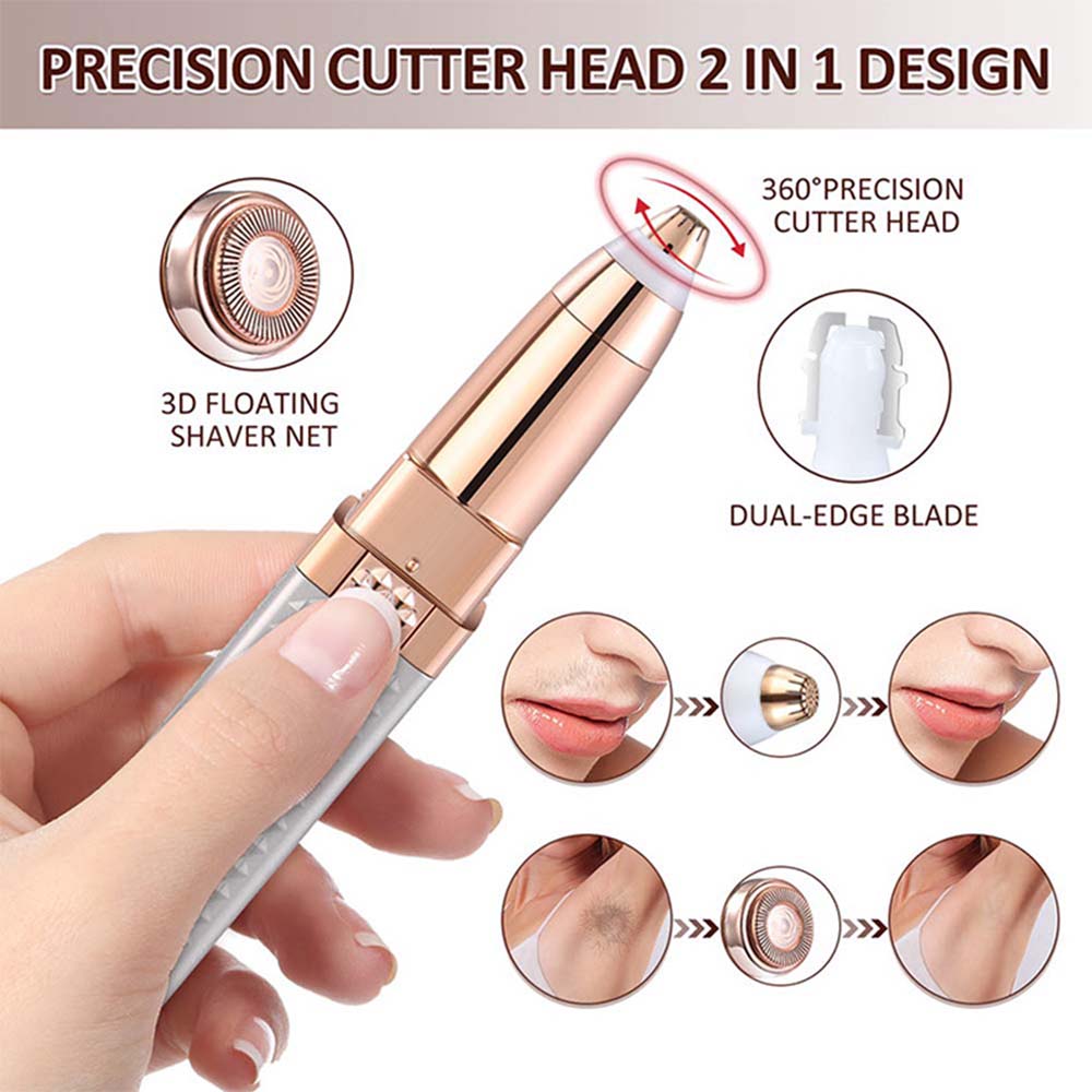 2 In 1 Facial And Eyebrow Hair Remover