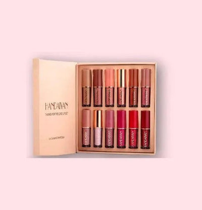Handaiyan 12-Piece Lip Gloss & Matte Lipstick Set – Versatile Lip Color Collection
